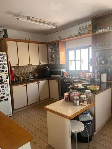 מטבח רחב ידיים עם שפע אחסון